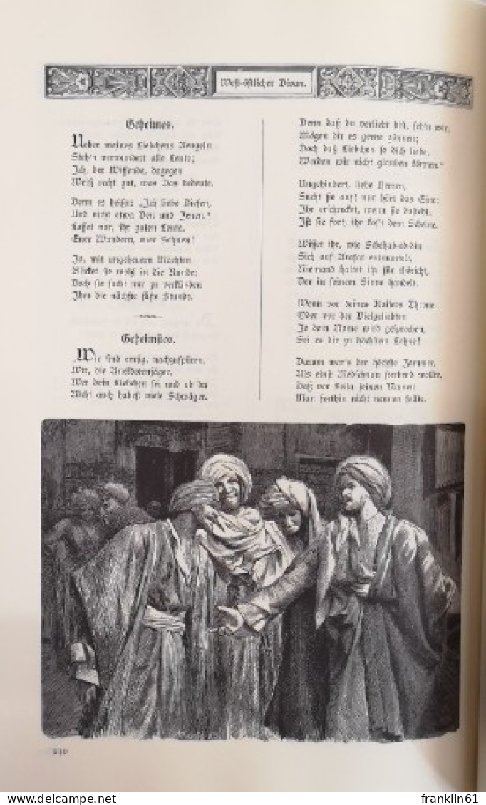 Goethes Werke In Fünf Bänden. Komplett. - Poems & Essays