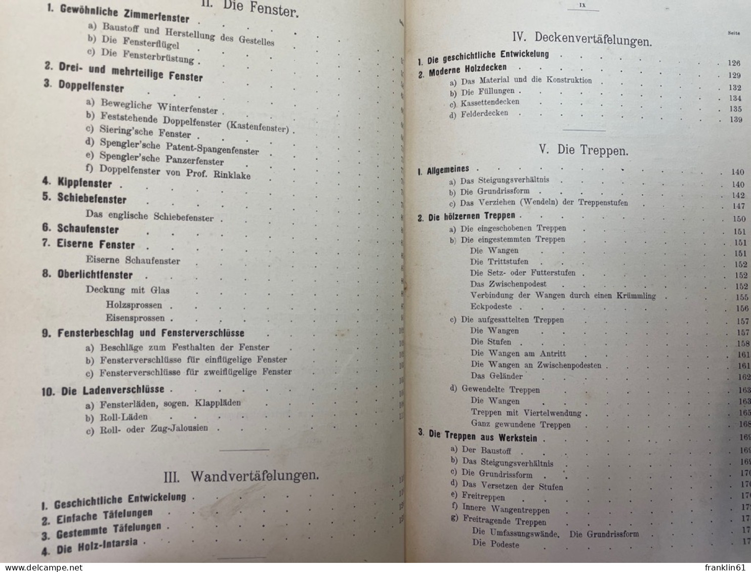 Der Innere Ausbau : Für Den Schulgebrauch Und Die Baupraxis. - Architettura