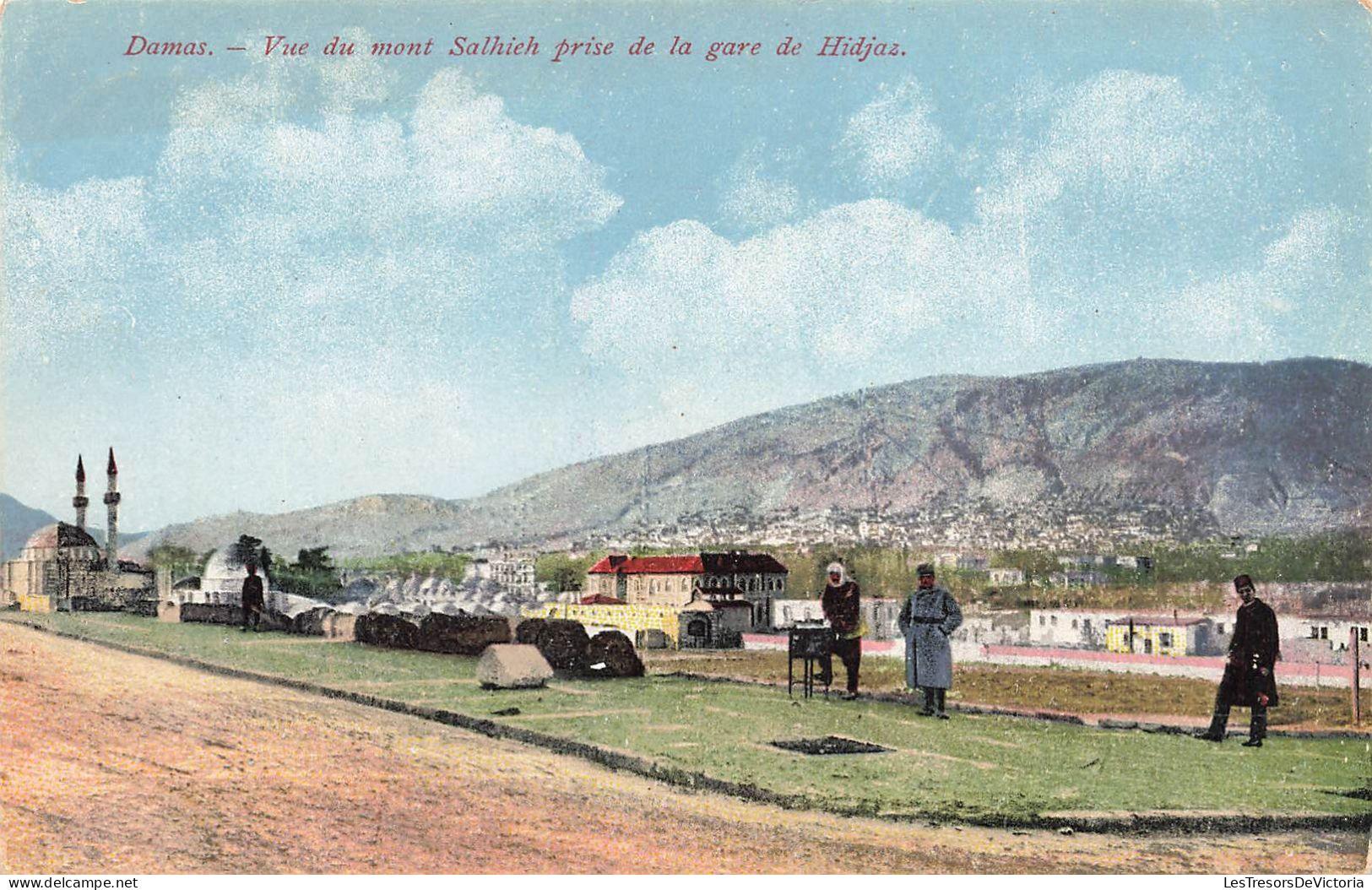 SYRIE - Damas - Vue Du Mont Salhieh Prise De La Gare De Hidjaz - Carte Postale Ancienne - Syrien