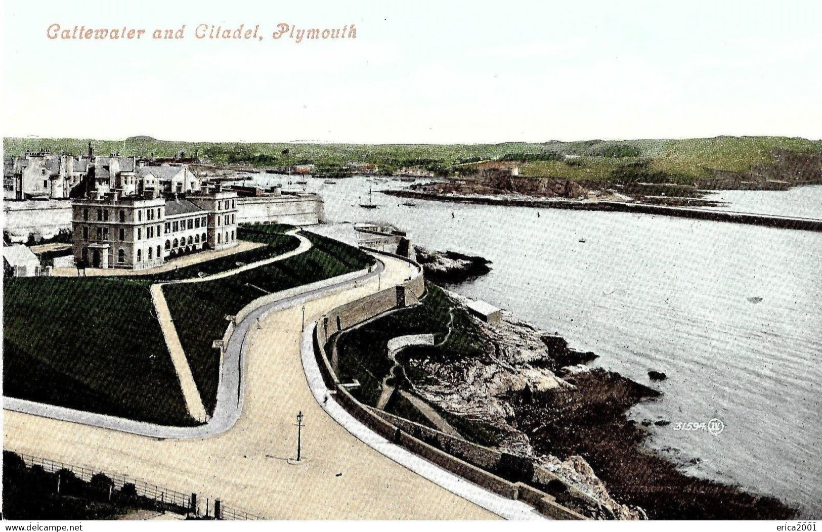 Plymouth. Gattewater And Citadel. - Plymouth