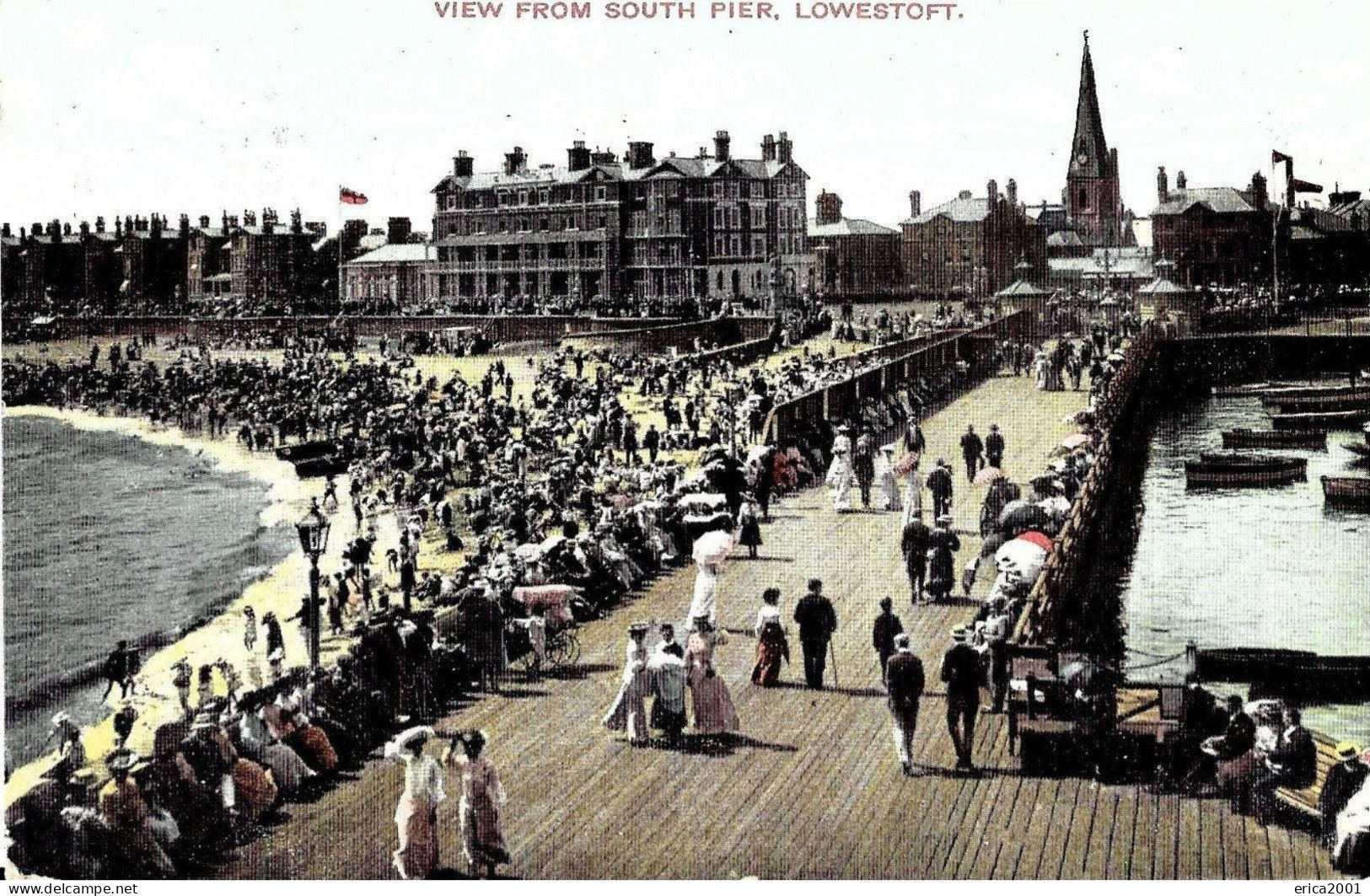 Lowestoft. View From South Pier. - Lowestoft