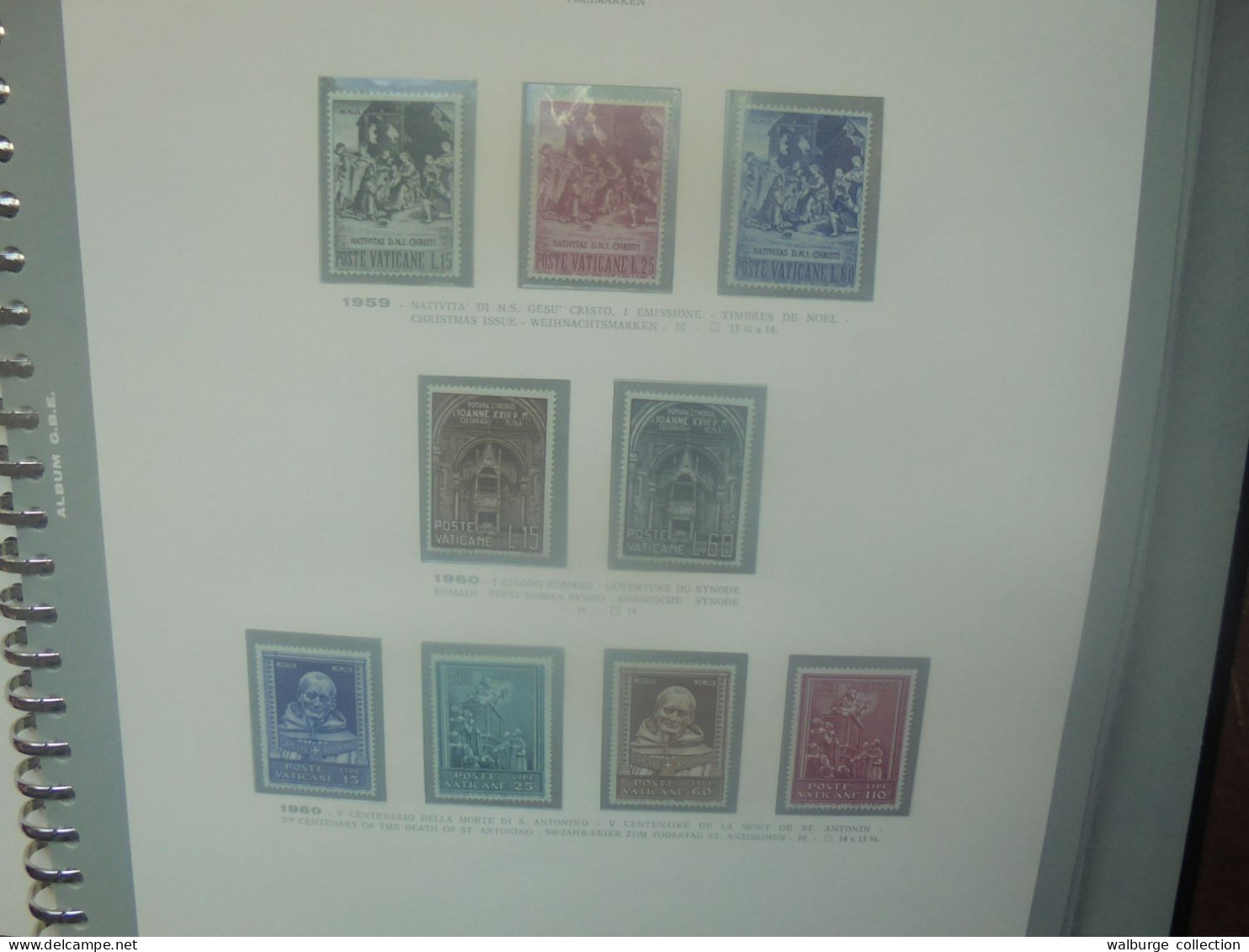 VATICAN 1958-1974 TRES JOLIE COLLECTION NEUVE (4184) 1 KILOS 850 - Collections