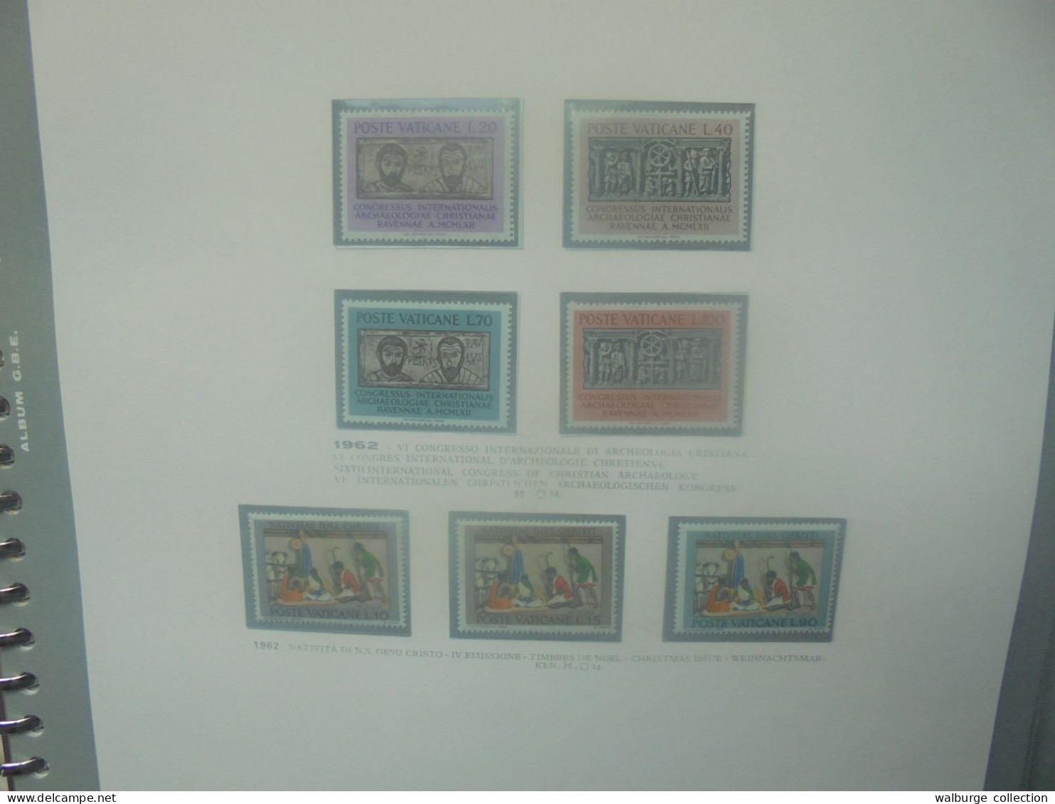 VATICAN 1958-1974 TRES JOLIE COLLECTION NEUVE (4184) 1 KILOS 850