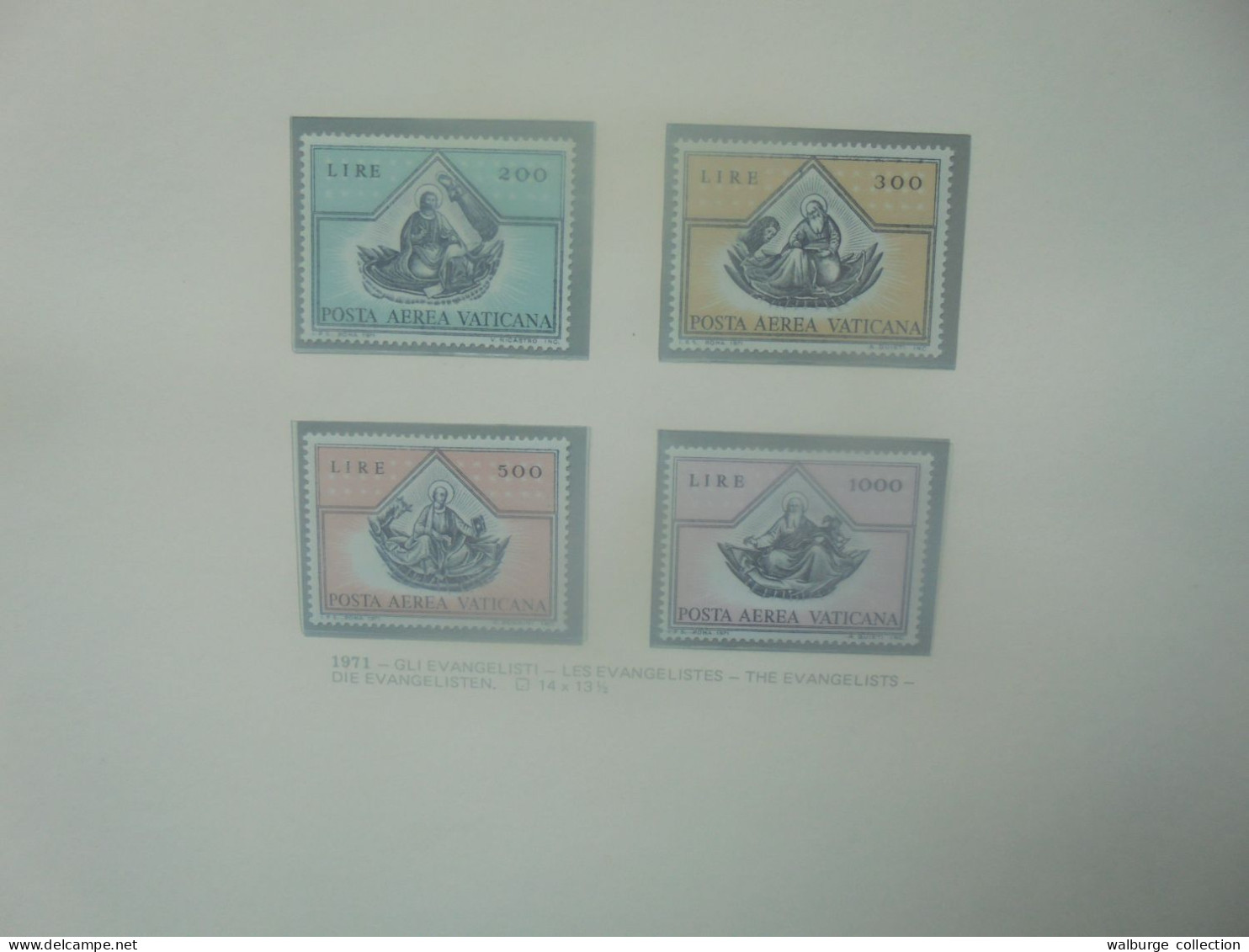 VATICAN 1958-1974 TRES JOLIE COLLECTION NEUVE (4184) 1 KILOS 850