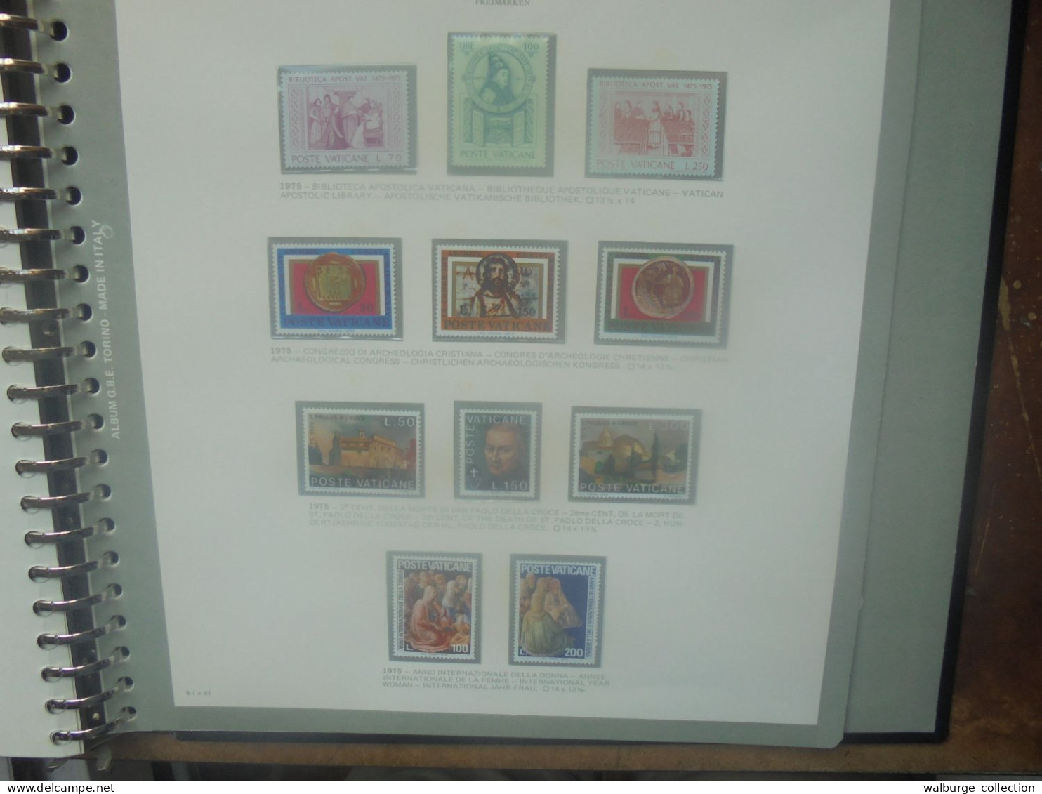 VATICAN 1958-1974 TRES JOLIE COLLECTION NEUVE (4184) 1 KILOS 850