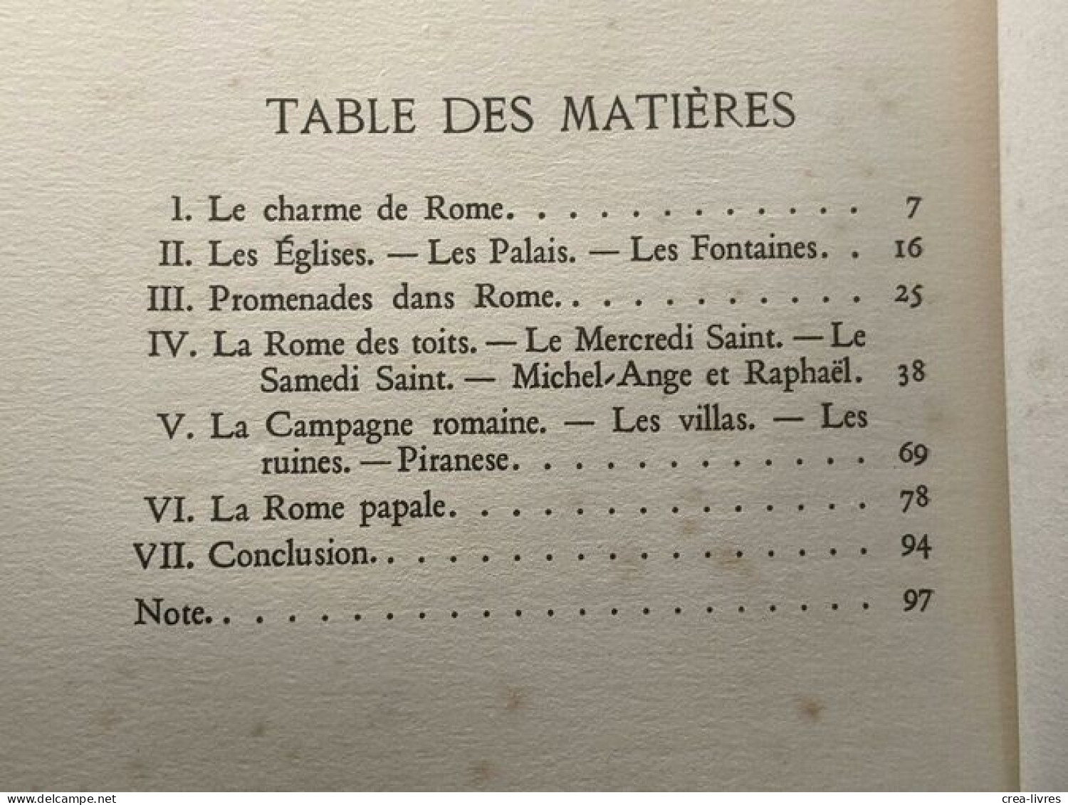 Capitales Du Monde ROME - Non Classés