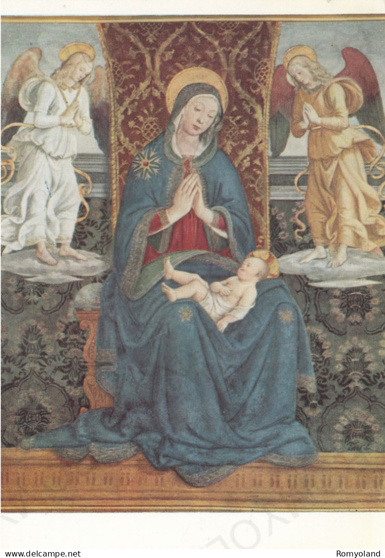 CARTOLINA  ROMA,LAZIO-PALAZZO DEI CONSERVATORI "MADONNA DELLE SCALE" (ANTONIO DA VITERBO)-STORIA,MEMORIA,NON VIAGGIATA - Mostre, Esposizioni