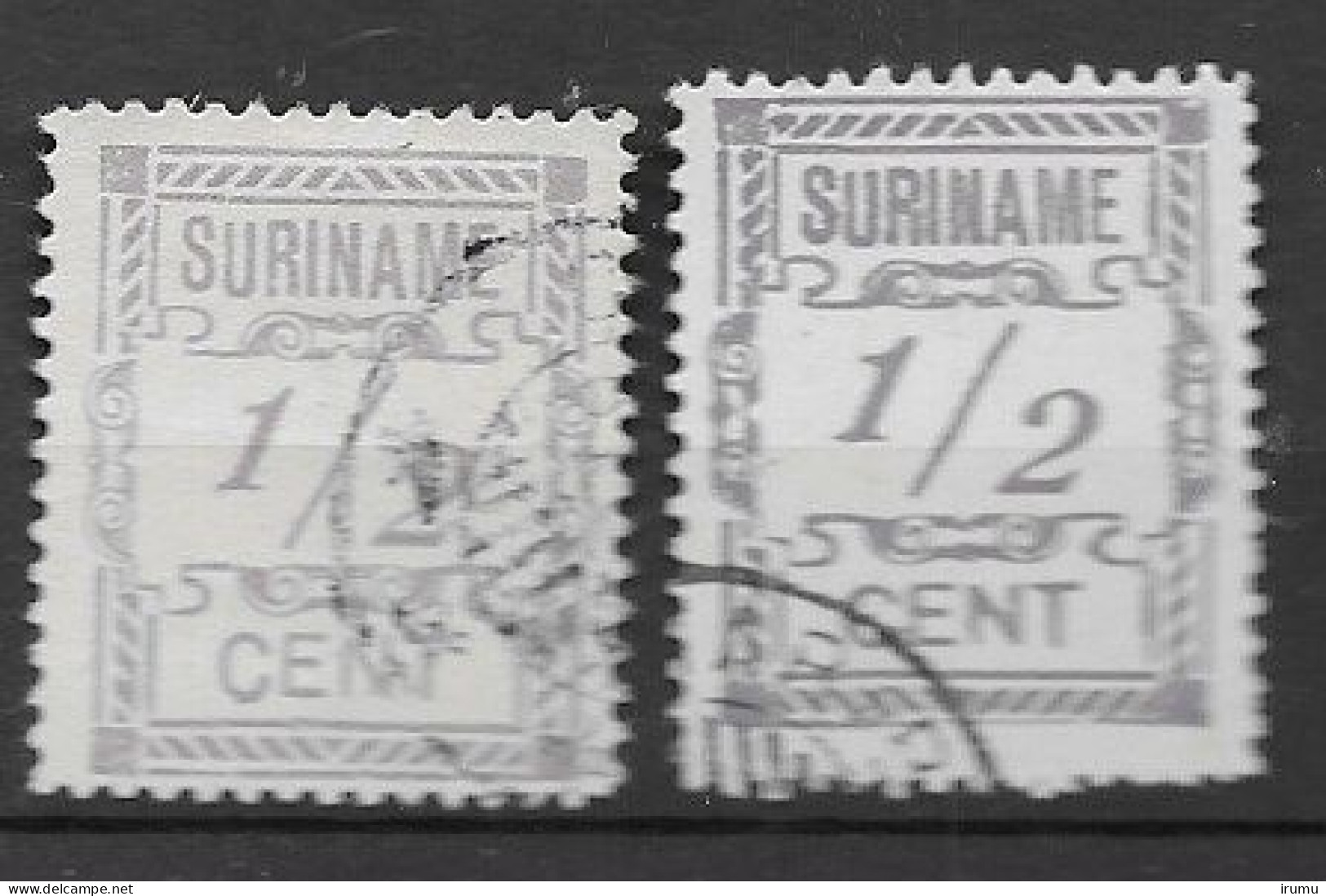 Suriname 1912, NVPH 65 In Twee Tinten (SN 1242) - Suriname ... - 1975