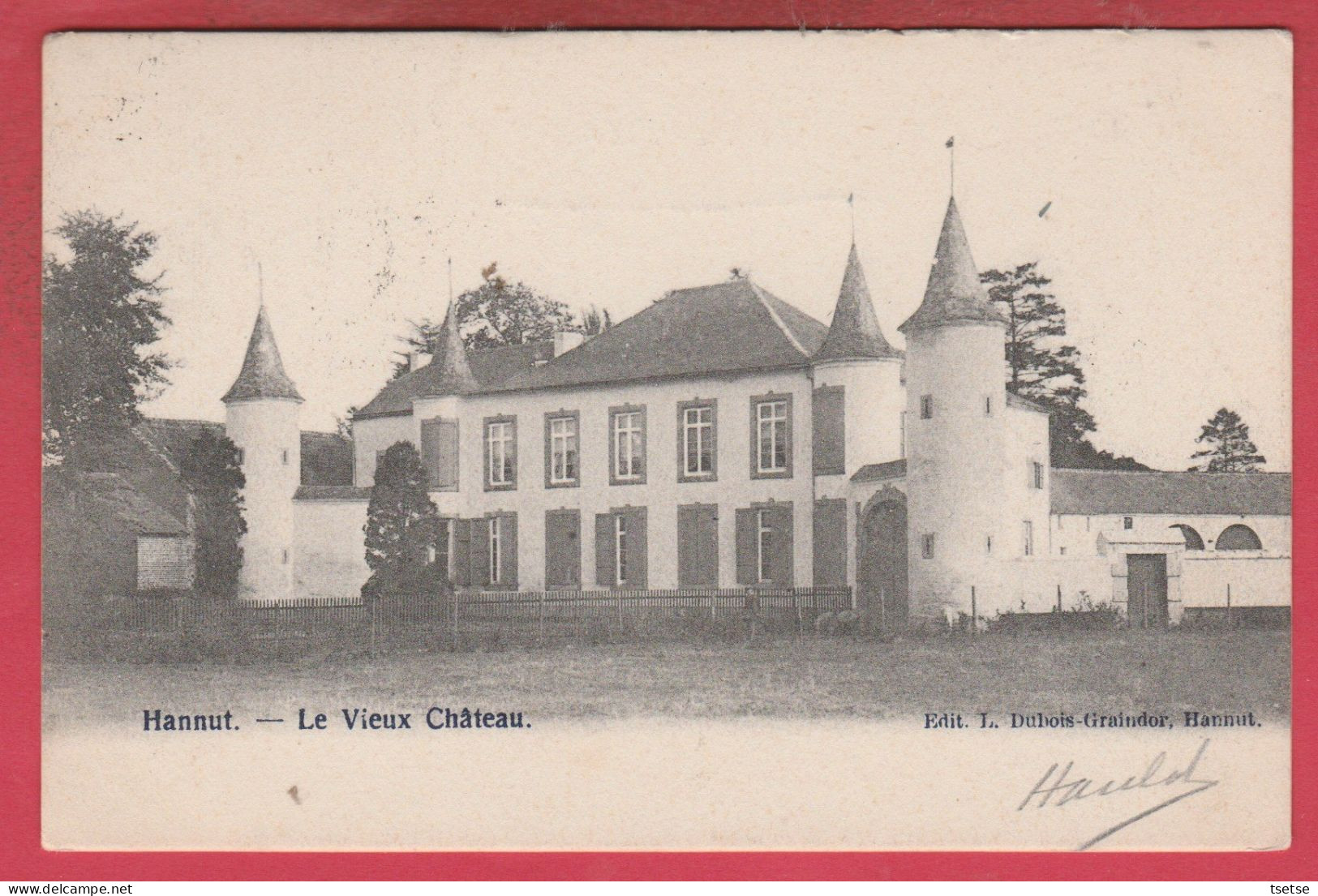 Hannut - Le Vieux Château - 1903  ( Voir Verso ) - Hannut