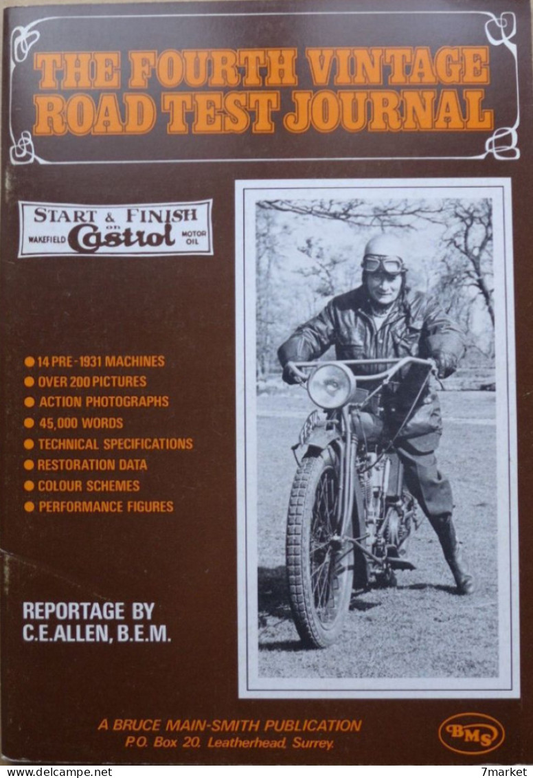 C. E. Allen - The Fourth Vintage Road Test Journal / Bruce Main-Smith Publication - 1976 - Moto