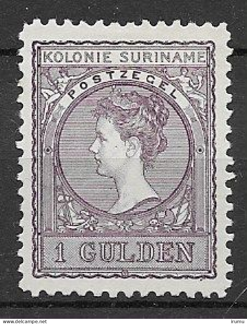 Suriname 1907, NVPH 56 MNG Kw 75 EUR (SN 1257) - Suriname ... - 1975