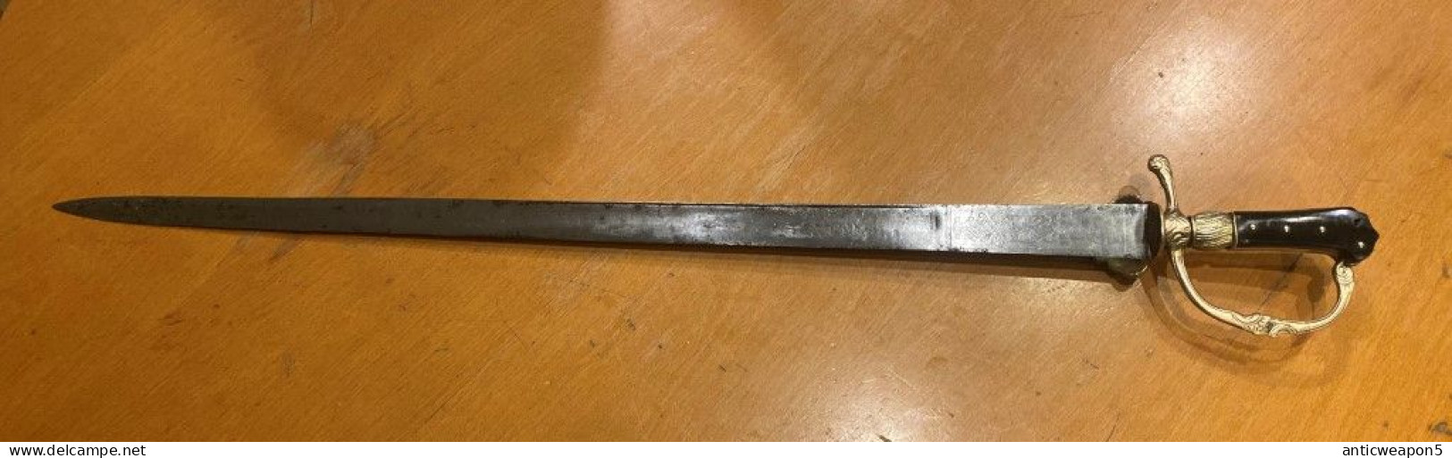 Épée de chasse de style Rokoko. Allemagne. Environ 1830 (T427) Taille 732 mm.