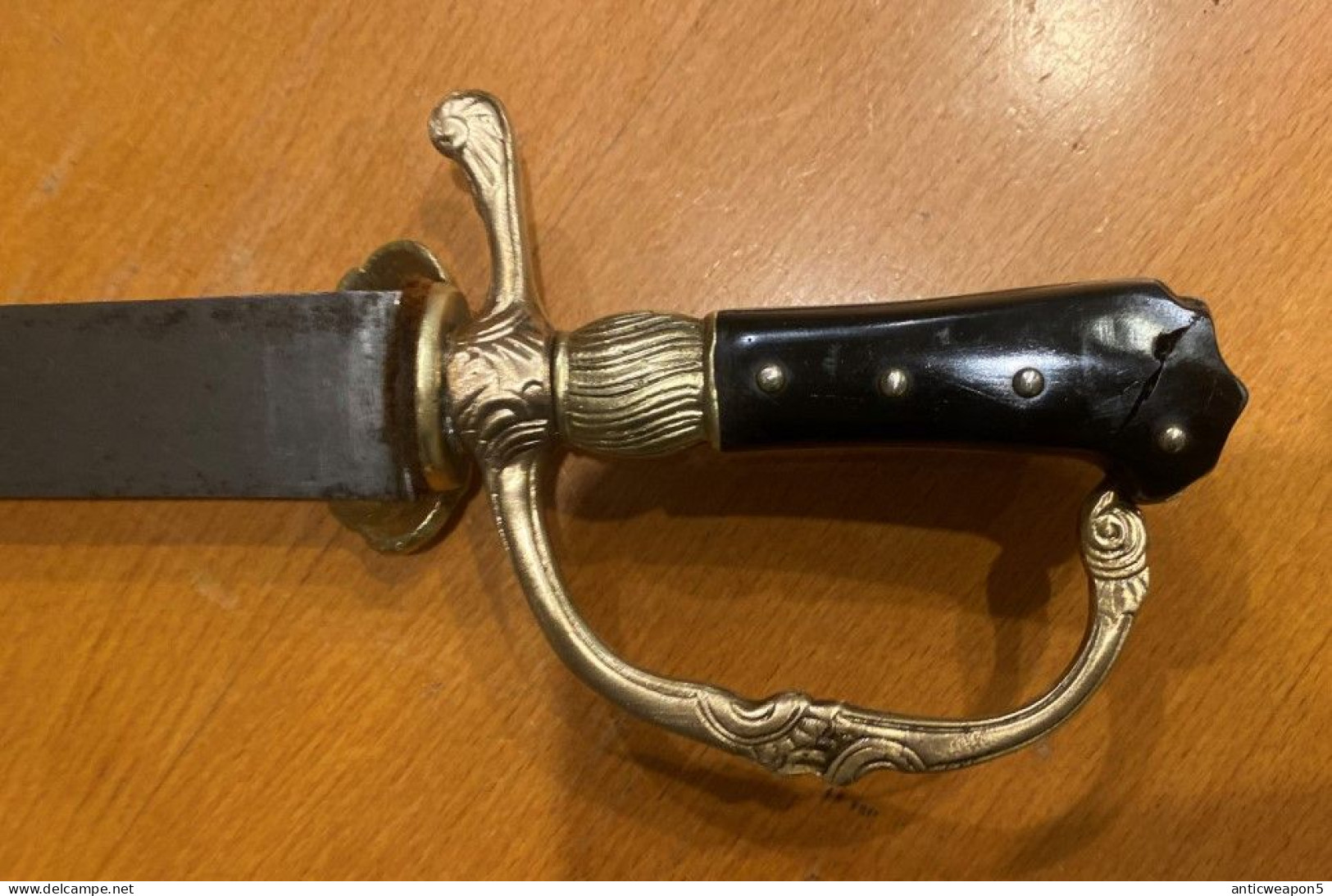 Épée de chasse de style Rokoko. Allemagne. Environ 1830 (T427) Taille 732 mm.