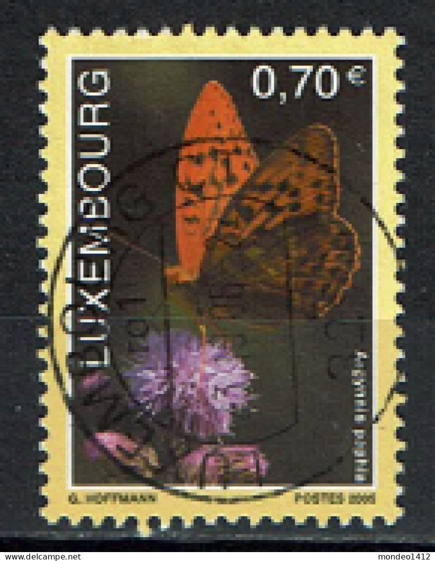 Luxembourg 2005 - YT 1635 - Fauna, Butterfly, Papillon, Vlinder, Schmetterling - Usados