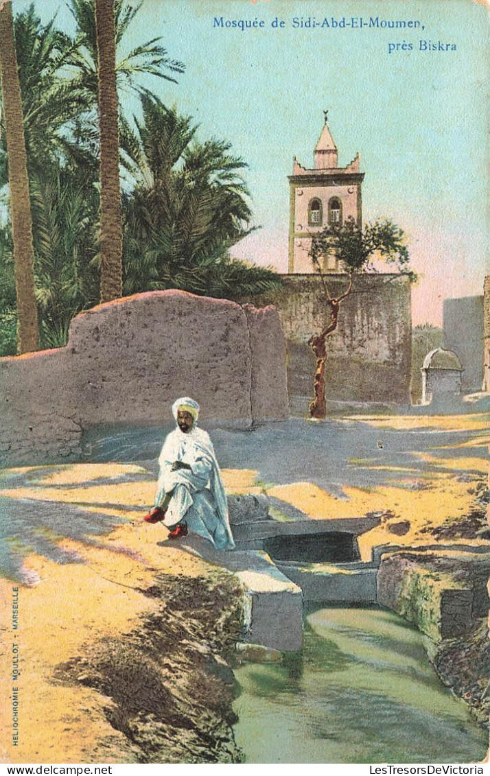 ALGÉRIE - Mosquée De Sidi Abdelmoumen - Près Biskra - Carte Postale Ancienne - Biskra