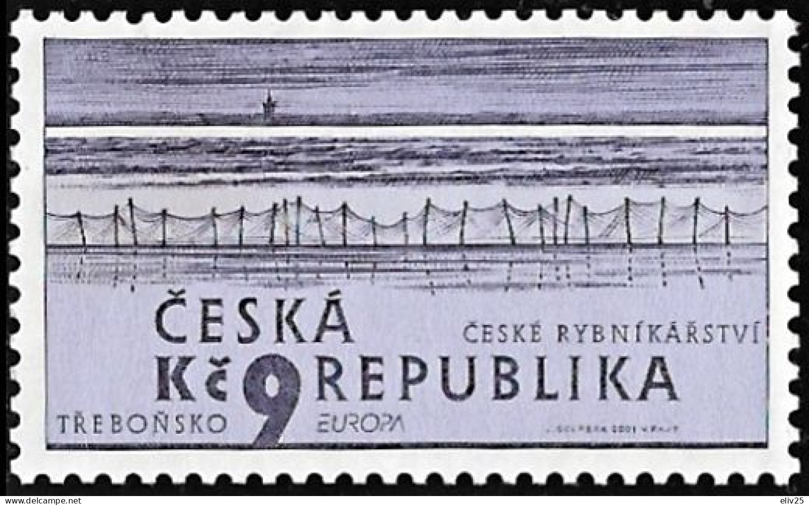 Czech Republic 2001, Europa CEPT - 1 V. MNH - 2001