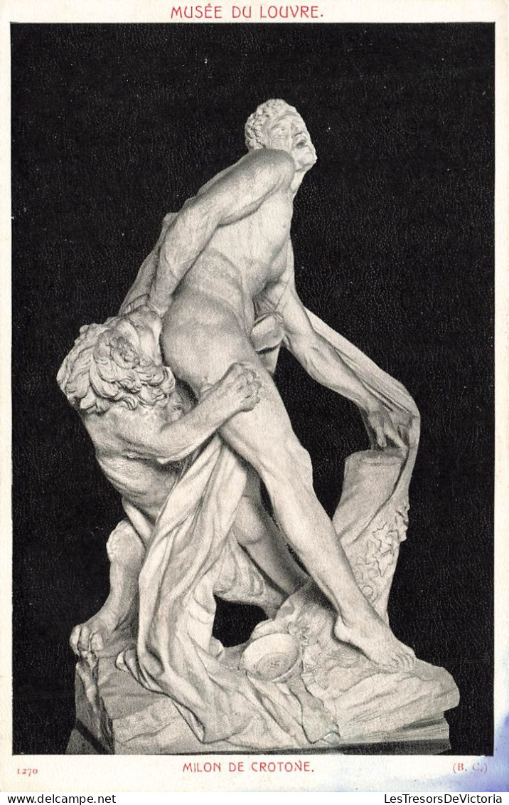 ARTS - Sculpture - Milon De Crotone - (BC) - Carte Postale Ancienne - Sculture