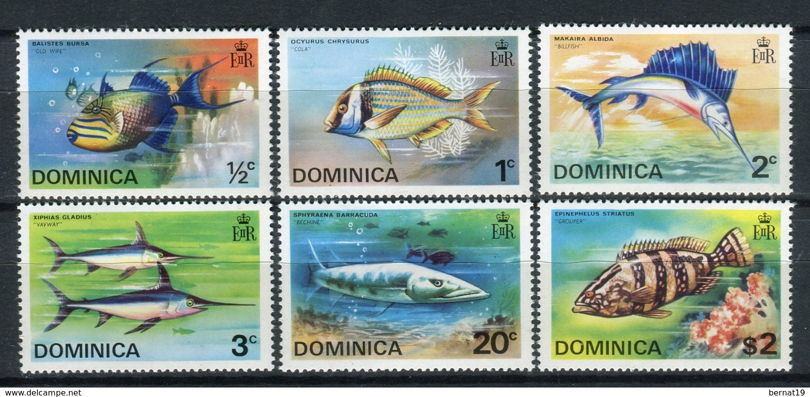 Dominica 1975. Yvert 414-19 ** MNH. - Dominica (...-1978)