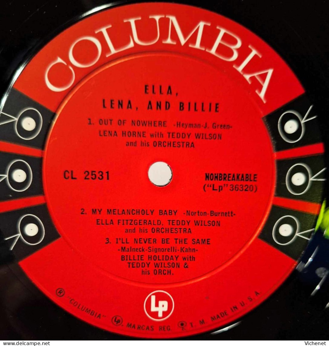 Ella Fitzgerald, Lena Horne , And Billie Holiday With Teddy Wilson And His Orchestra ‎– Ella, Lena, And Billie - Formats Spéciaux