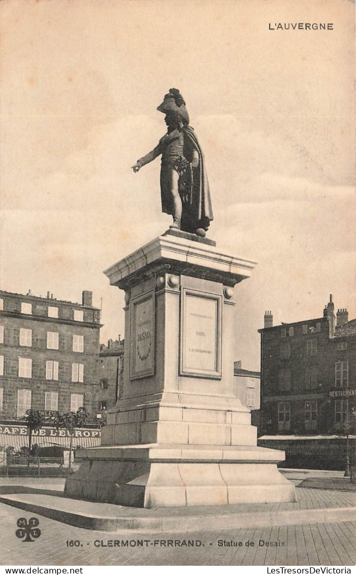 FRANCE - L'Auvergne Pittoresque - Clermont Ferrand - Statue De Desaix - Carte Postale Ancienne - Clermont Ferrand