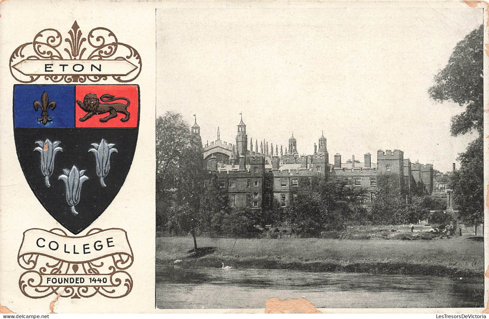 ROYAUME UNI - Buckingamshire - Vue Générale De L'Eton College Fondé En 1440 - Carte Postale Ancienne - Buckinghamshire