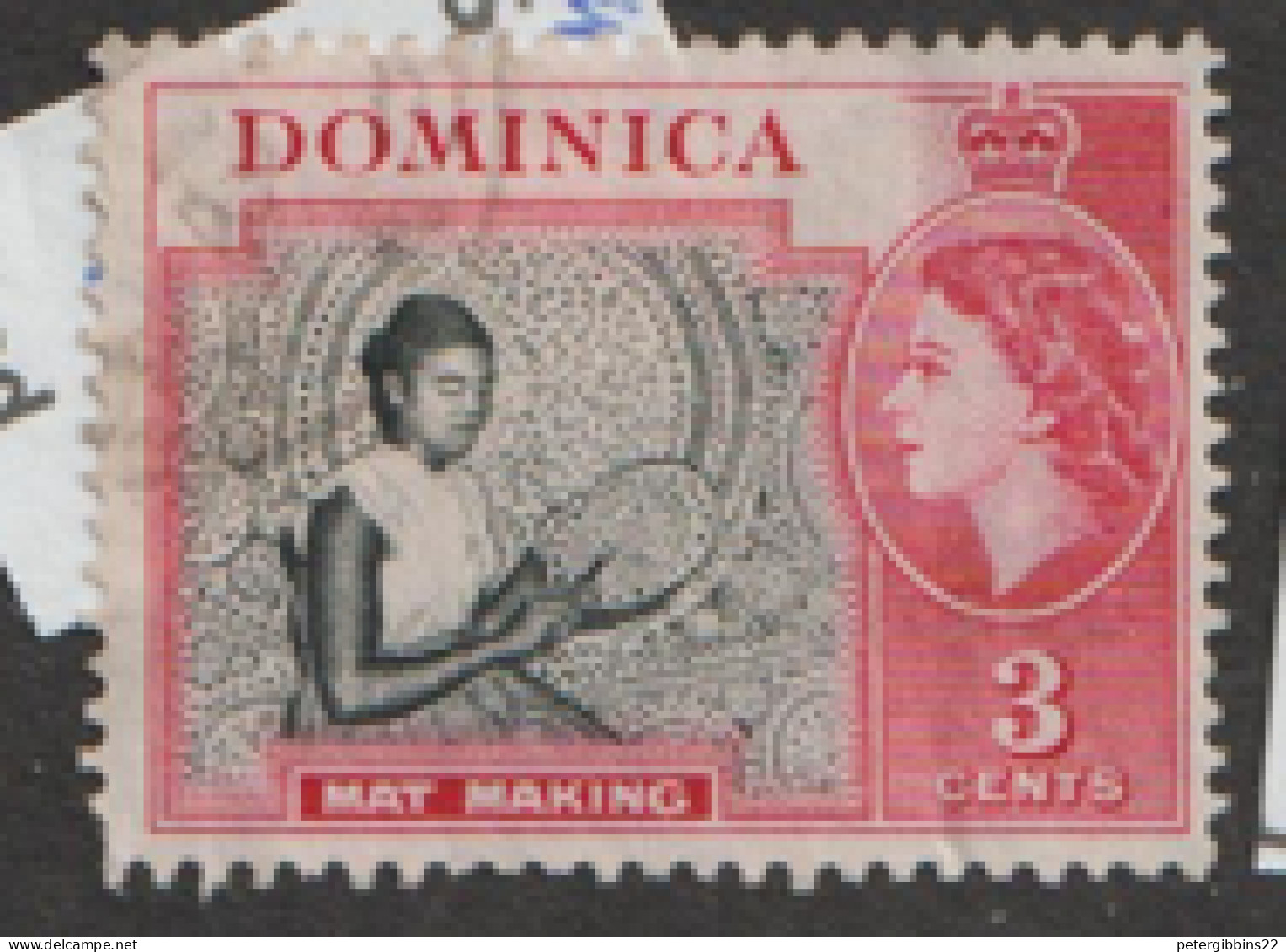 Dominica  1954  SG  144   3c  Fine Used - Dominica (...-1978)