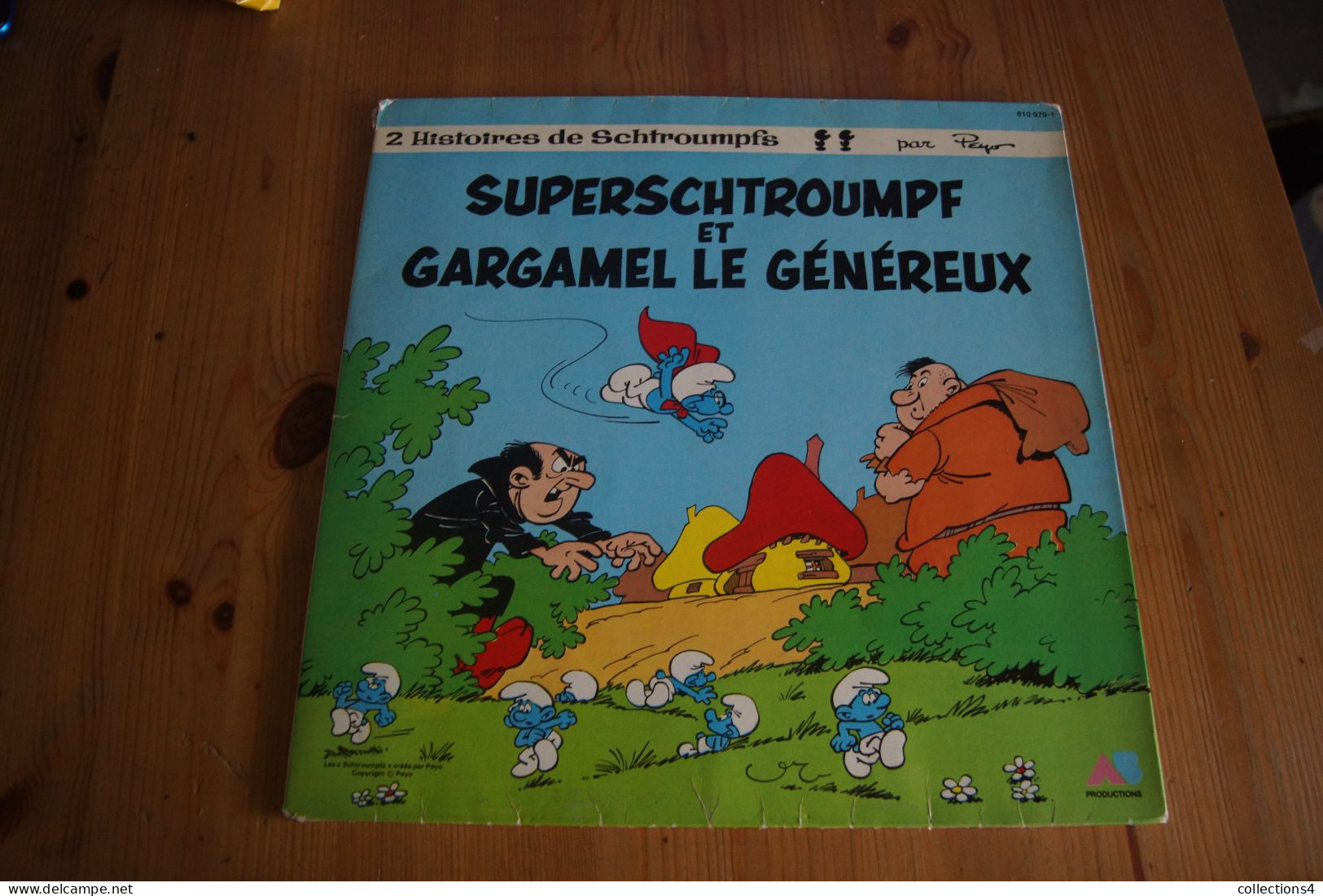 DOROTHEE PEYO SUPERSCHTROUMPF ET GARGAMEL LE GENEREUX LP 1983 - Filmmusik