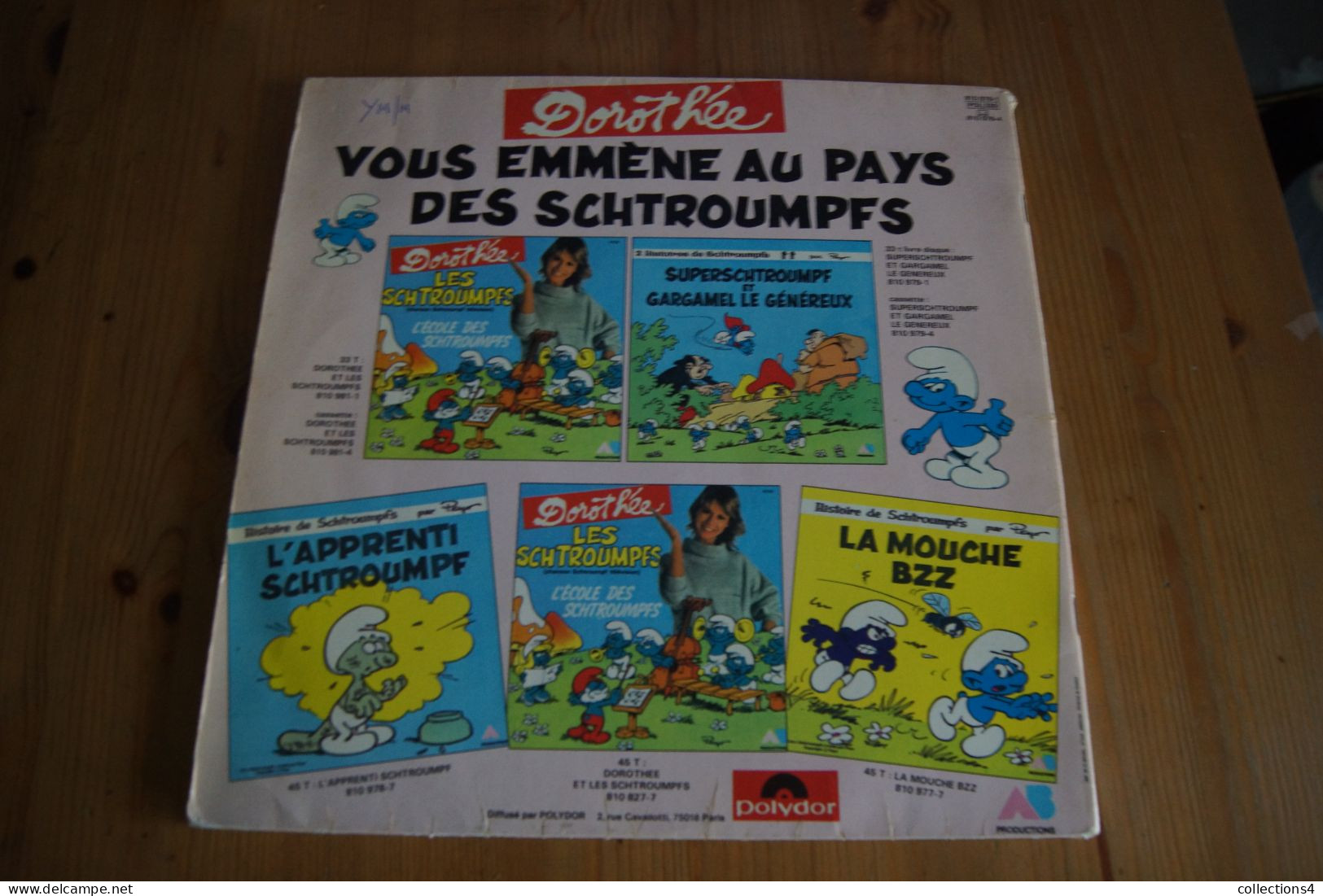 DOROTHEE PEYO SUPERSCHTROUMPF ET GARGAMEL LE GENEREUX LP 1983 - Musique De Films