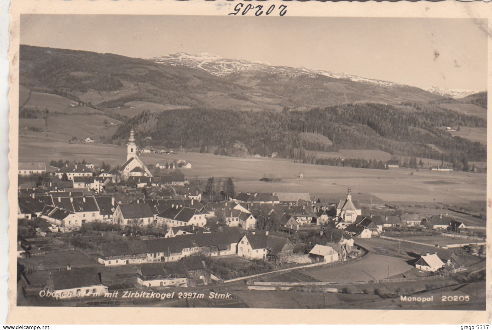 D9478) OBDACH -mit ZIRBITZKOGEL - Tolle DETAILS 2 Kirchen Bauernhof Häuser ALTE FOTO AK - Obdach