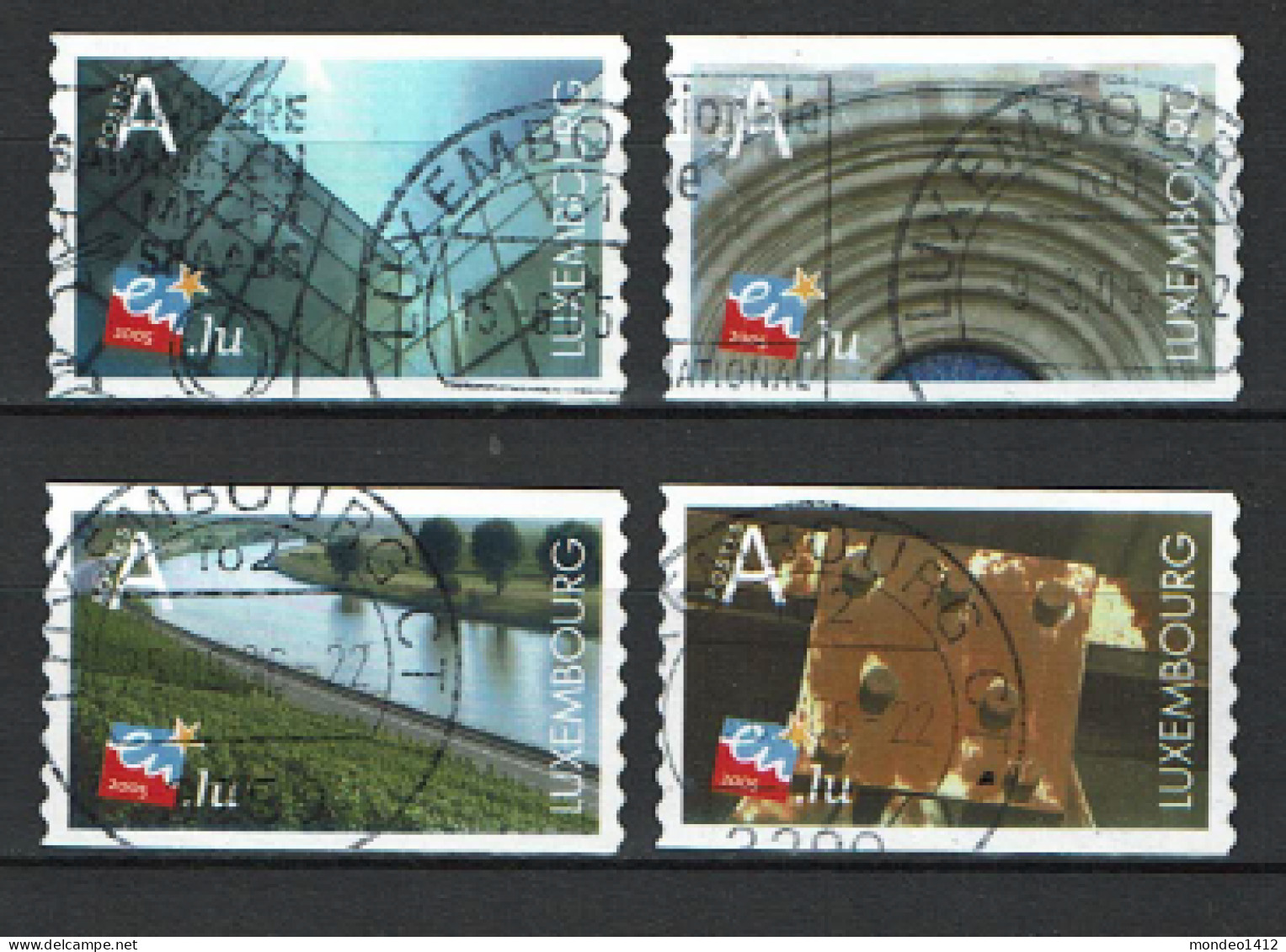 Luxembourg 2005 - YT 1609/1612 - Luxembourg's Presidency Of The European Parliament - Used Stamps