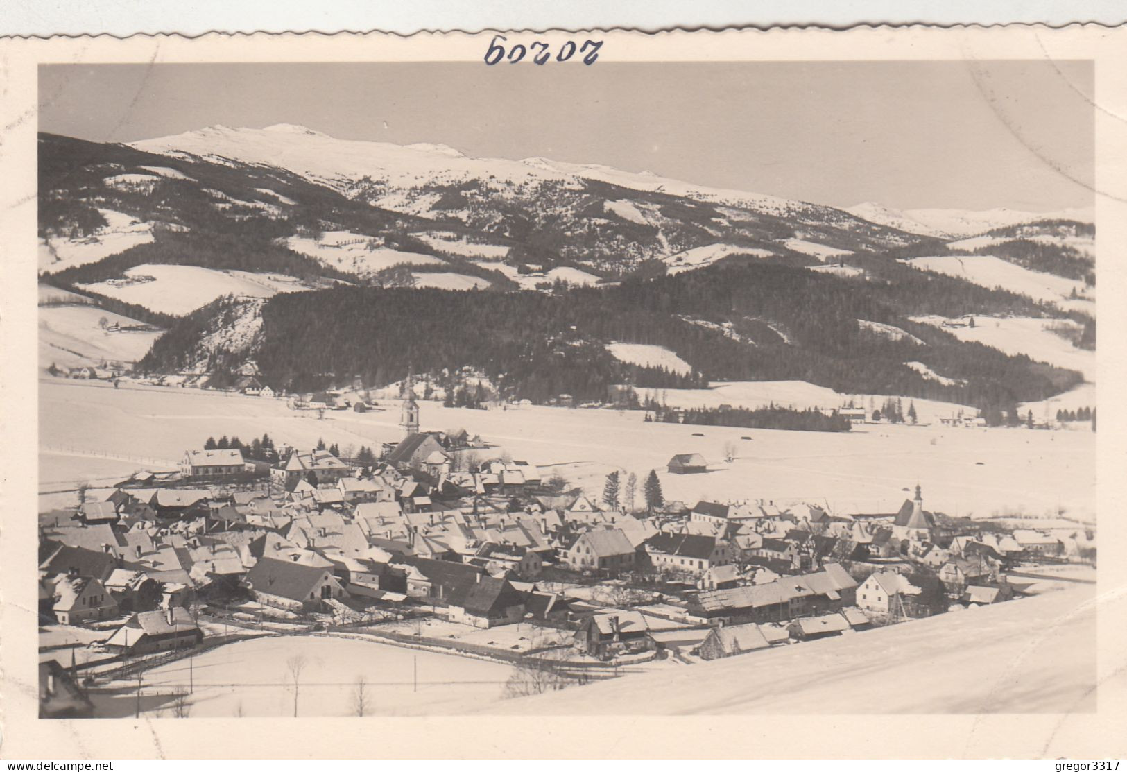 D9482) Wintersportplatz OBDACH Mit Zirbitzkogel - Stmk. - Alte FOTO AK - Obdach