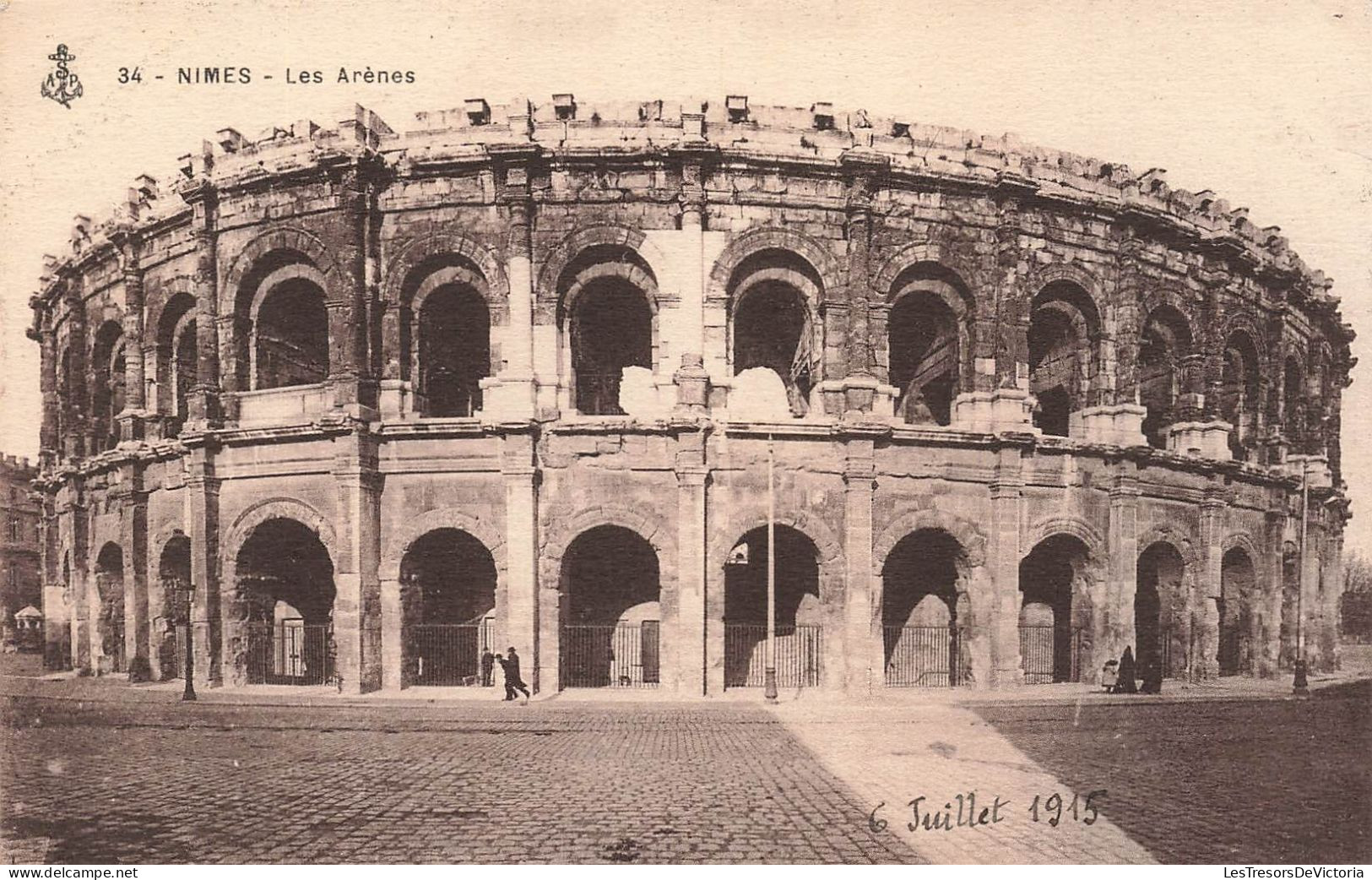 FRANCE - Nîmes - Les Arènes - ND Phot - Carte Postale Ancienne - Nîmes