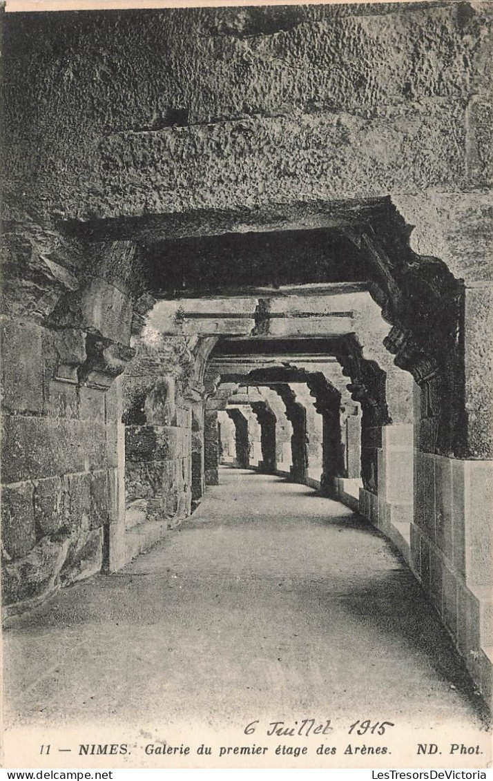 FRANCE - Nîmes - Galeries Du Premier étage Des Arènes - ND Phot - Carte Postale Ancienne - Nîmes