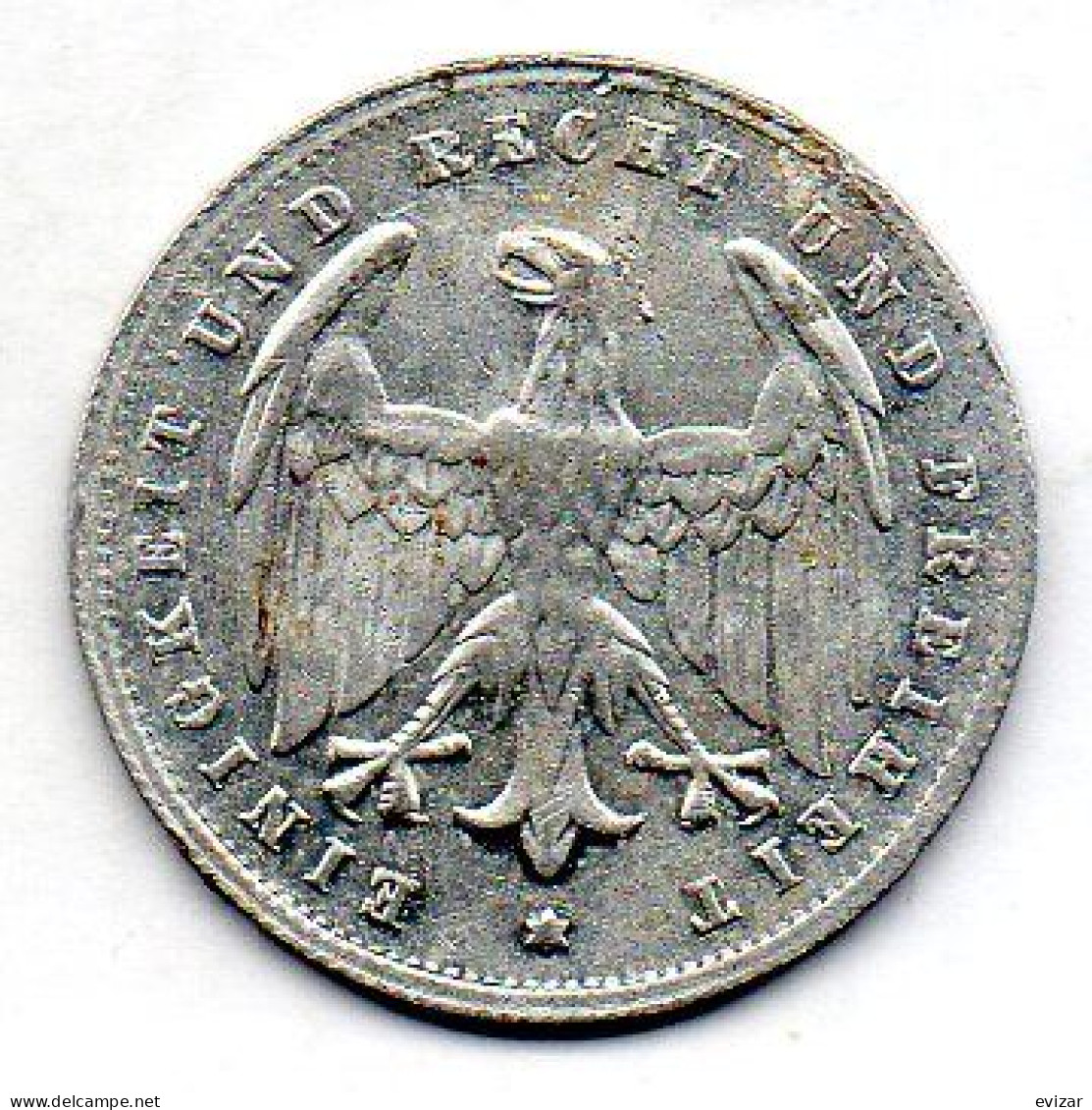 GERMANY - WEIMAR REPUBLIC, 500 Mark, Aluminum, Year 1923-G, KM # 36 - 200 & 500 Mark