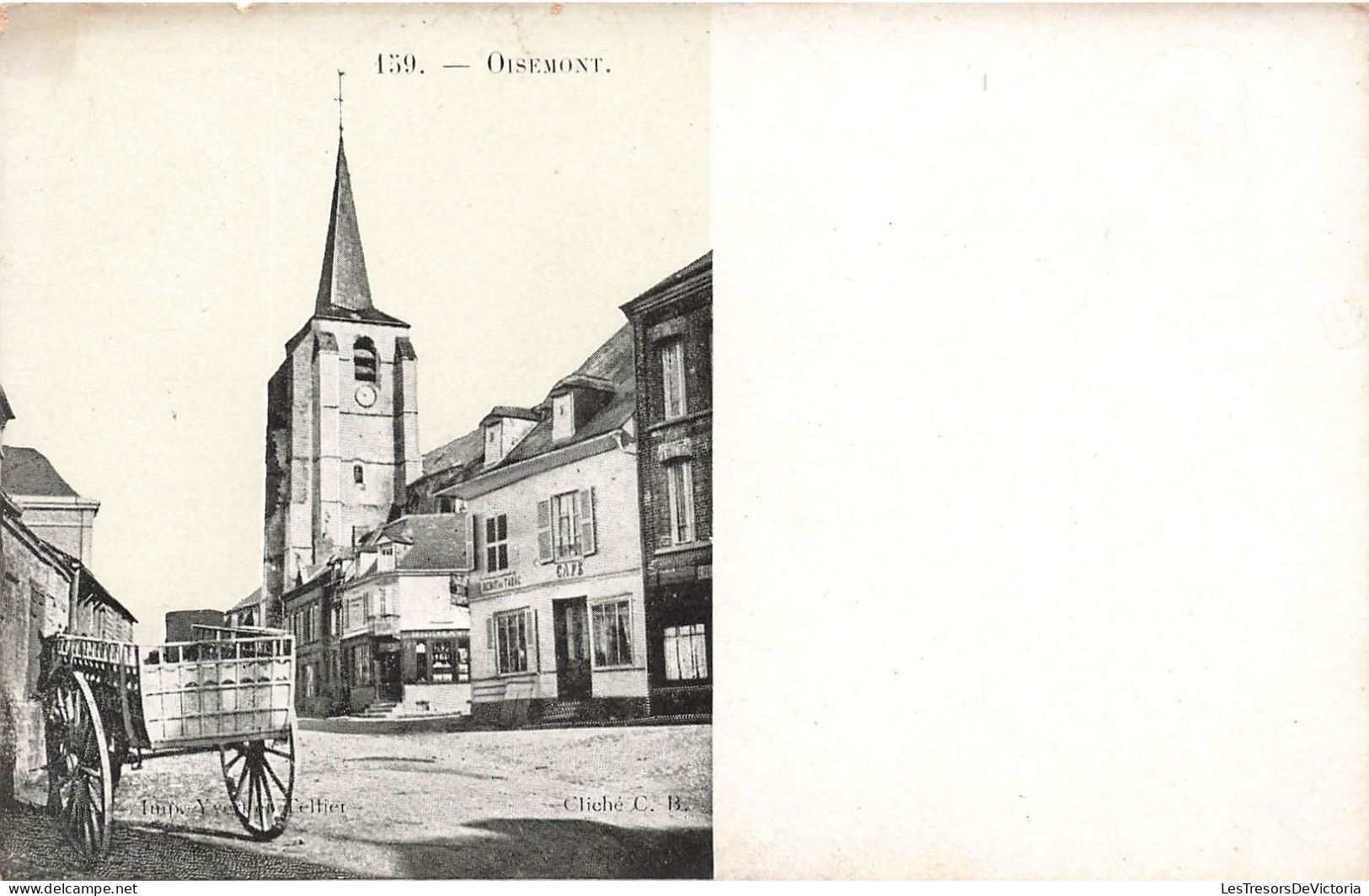 FRANCE - Oisement - Vue Sur La Ville Et Le Char - Carte Postale Ancienne - Oisemont