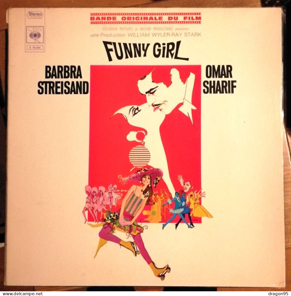 LP Jule STYNE : B.O. Funny Girl - CBS S 70044 - France - 1968 - Filmmusik
