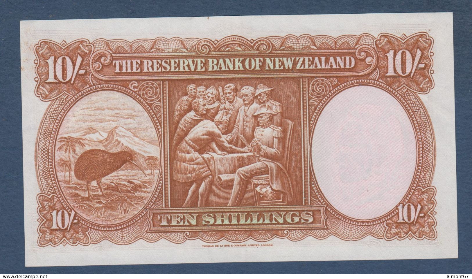 NOUVELLE  ZELANDE -  10 Shillings  P. 158a - Nieuw-Zeeland