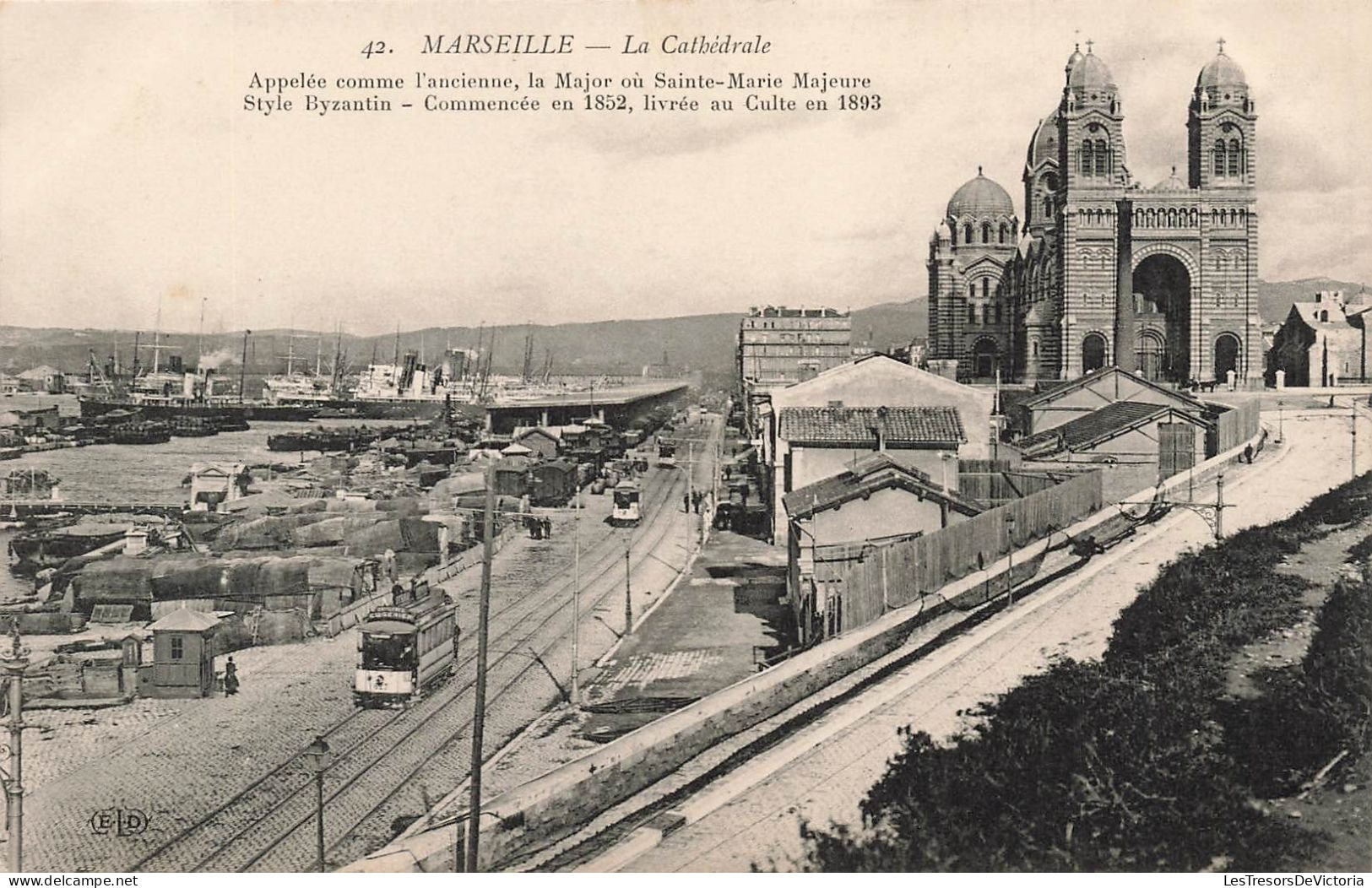 FRANCE - Marseille - La Cathédrale - Appelée Comme L'ancienne, La Major Où Sainte Marie Majeure - Carte Postale - Monuments