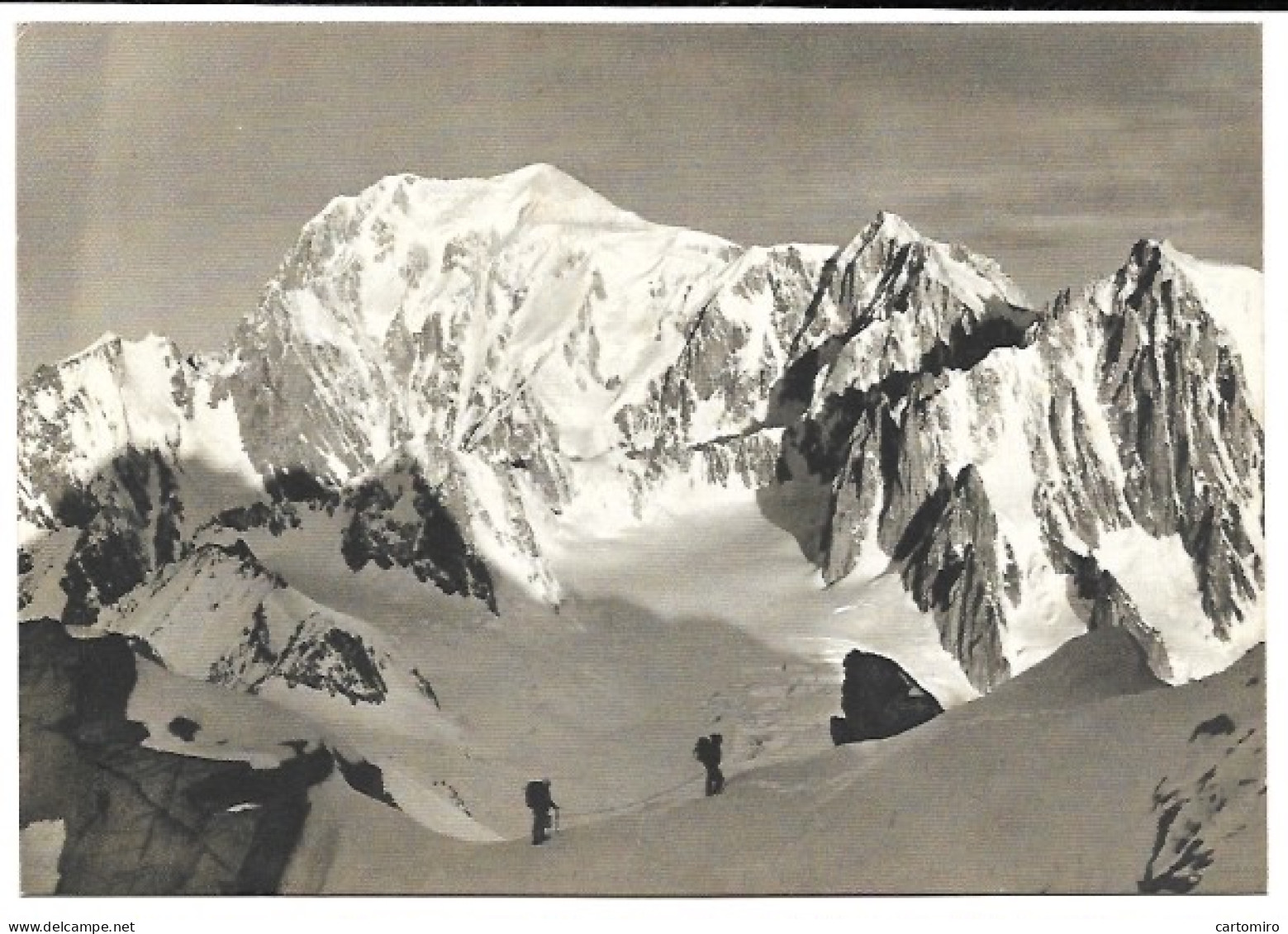 74 Le Mont Blanc Et La Vallée Blanche - Boëge