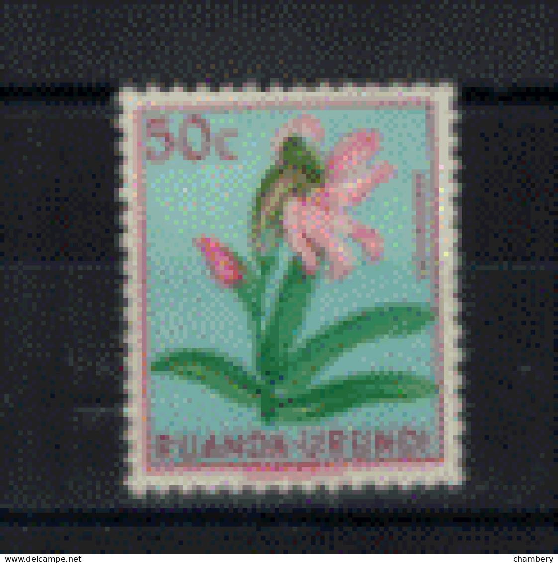 Rvanda-Urundi - "Fleurs Diverses - Types Du Congo Belge : Légende : RUANDA-URUNDI" - Oblitéré N° 182 De 1953 - Gebraucht