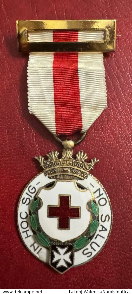 España Medalla Cruz Roja 2º Clase 1939-1975 PG 284 - Autres & Non Classés