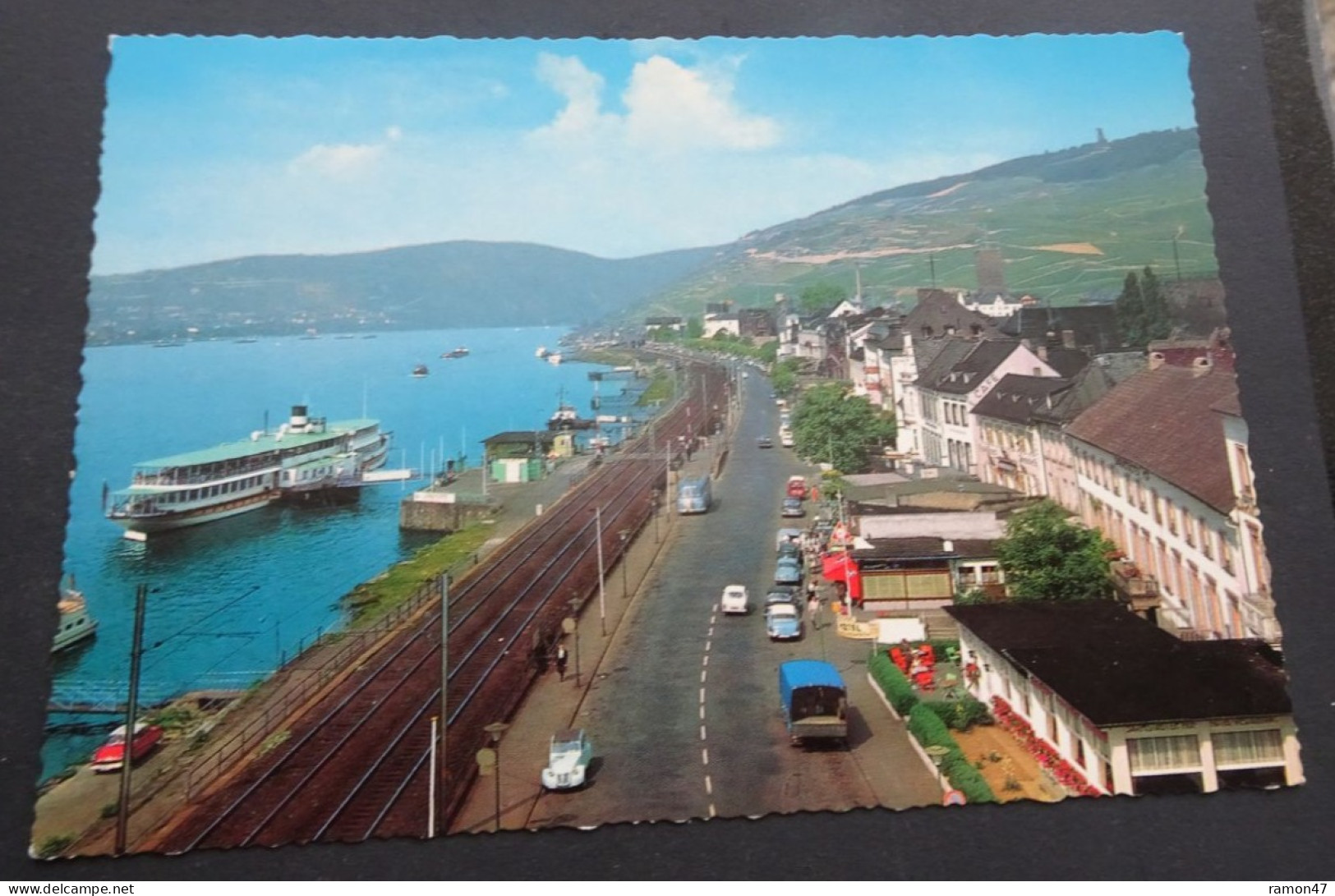 Rüdesheim Am Rhein - Panorama Mit Niederwalddenkmal - Krüger - # 936/110 - Neuss