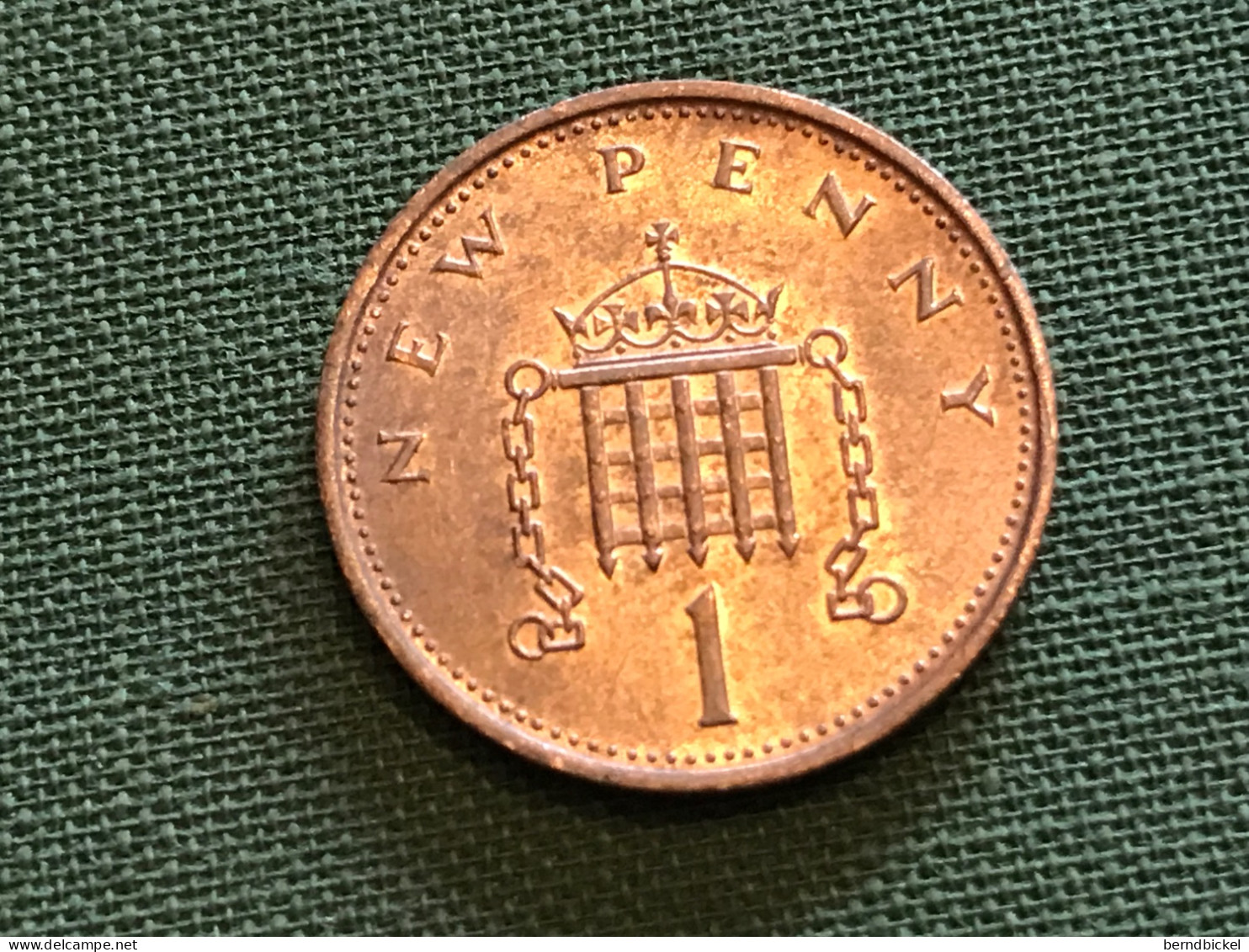 Münze Münzen Umlaufmünze Großbritannien 1 Penny 1981 - 1 Penny & 1 New Penny