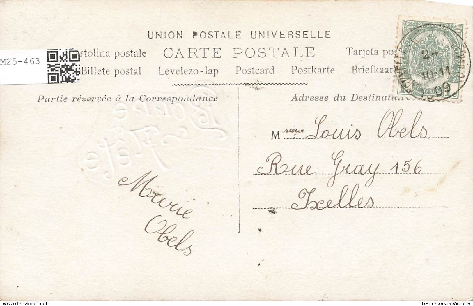 FÊTES ET VOEUX - Nouvel An - Bonne Fête - Une Fille Sur Une Carte - Poteaux Electriques - Carte Postale - Neujahr