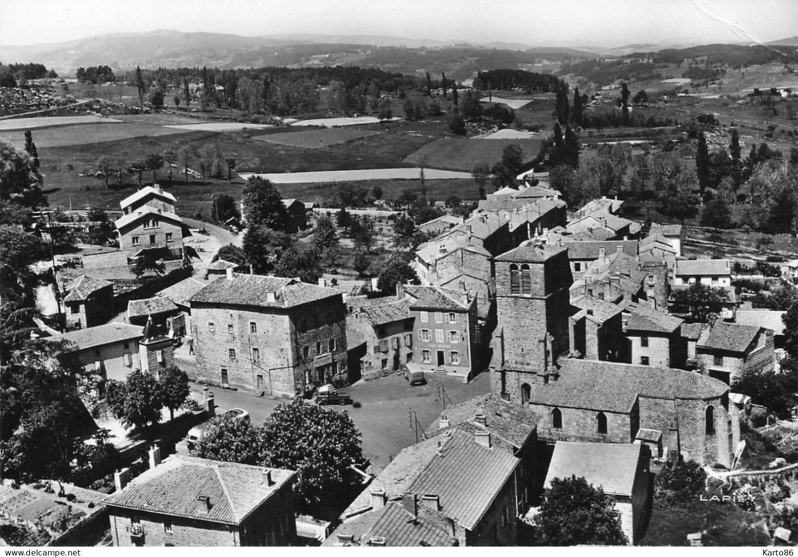 St Jean Soleymieux * Vue Générale Du Village - Saint Jean Soleymieux