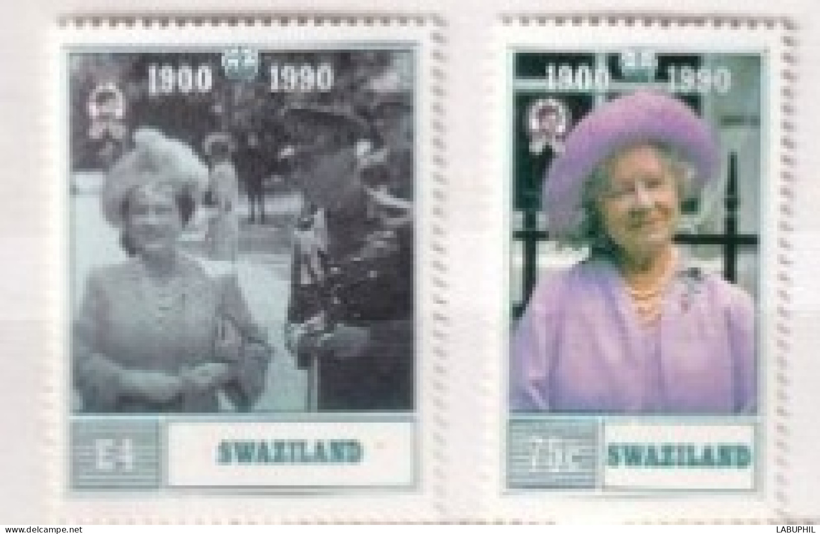 SWAZILAND  MNH 1990  Reine Elizabeth - Swaziland (1968-...)