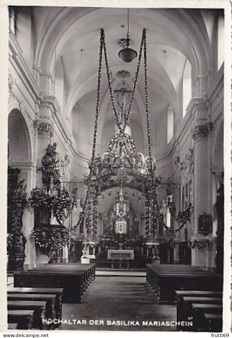 AK 183368 SUDETEN / CZECH REPUBLIC - Basilika Mariaschein - Hochaltar - Sudeten