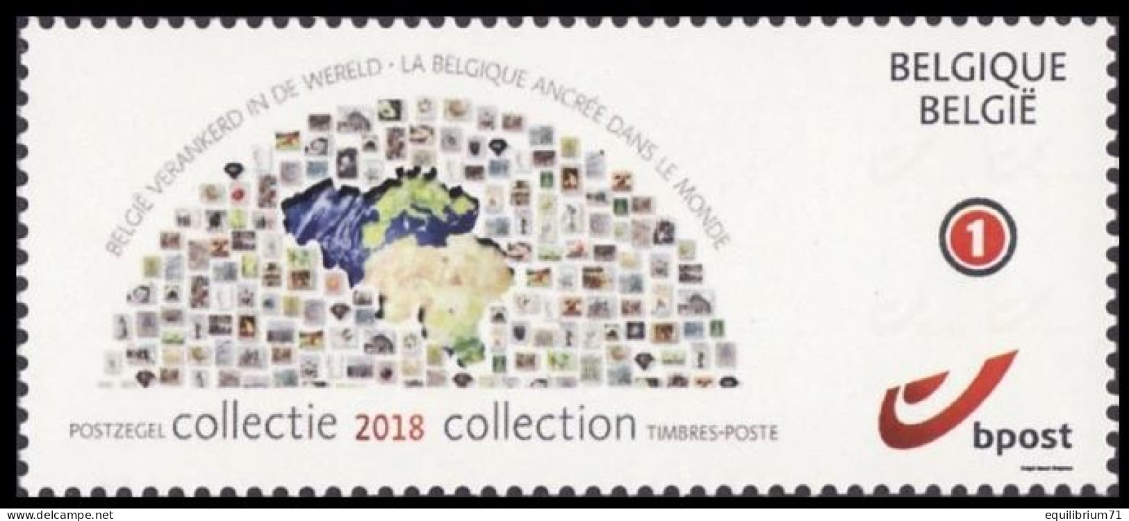 DUOSTAMP** / MYSTAMP** - Collection / Collectie / Sammlung / Collection - Autocollant / Zelfklevend / Selbstklebe - 2018 - Poste