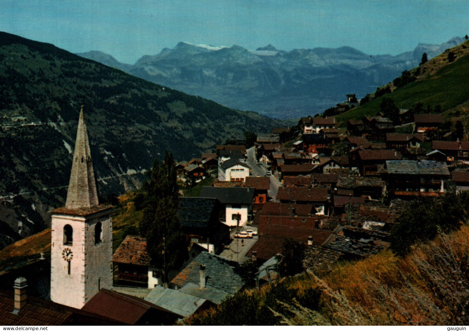 CPM - St MARTIN (Val D'Hérens) - Vue Panoramique Du Village - Edition Jaeger - Saint-Martin