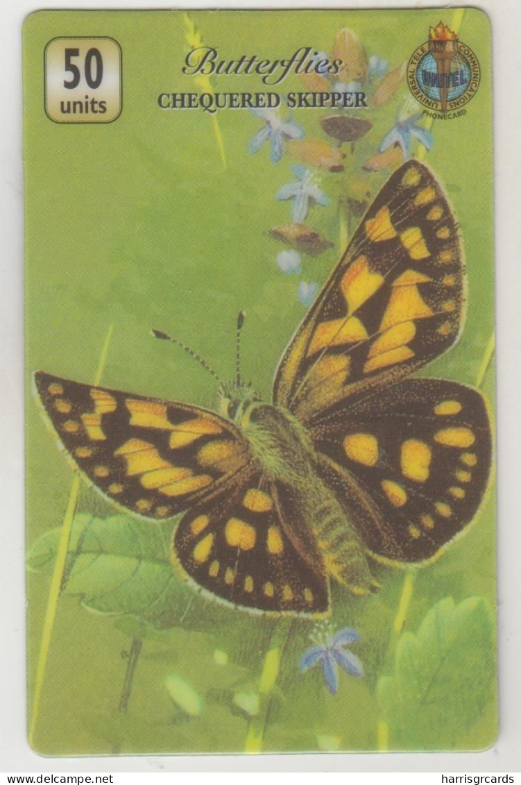 UK - Chequered Skipper (Butterfly) ,UT 103 , 50 U, FAKE - Altri & Non Classificati